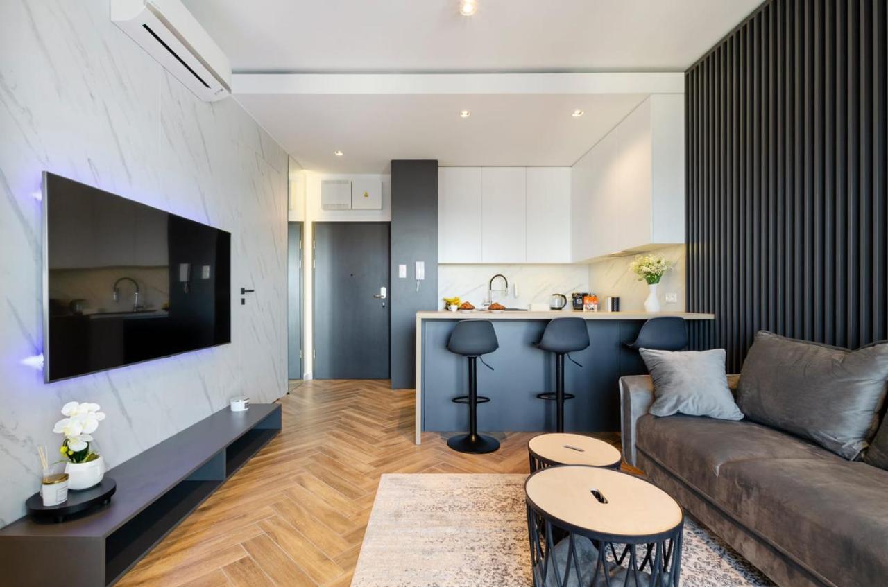 Sky Home- Sunset Penthouse -Neopolis, Centrum, Klimatyzacja, Parking Dostep Na Kod Лодз Екстериор снимка