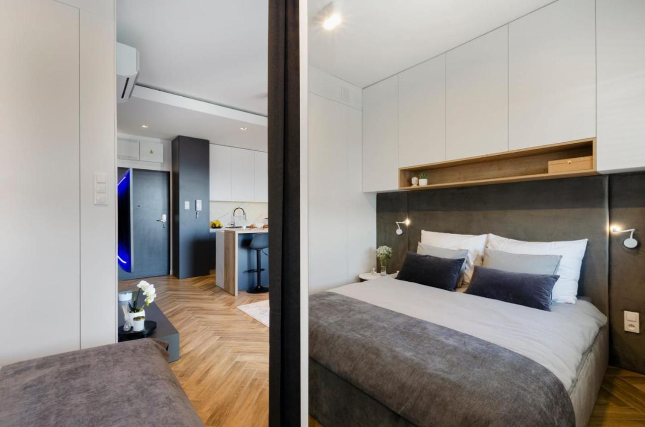 Sky Home- Sunset Penthouse -Neopolis, Centrum, Klimatyzacja, Parking Dostep Na Kod Лодз Екстериор снимка